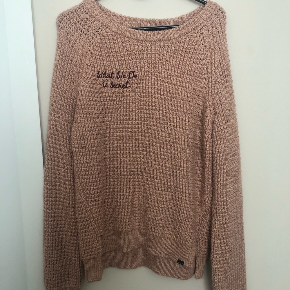 Obey “what we do is secret” Sweater